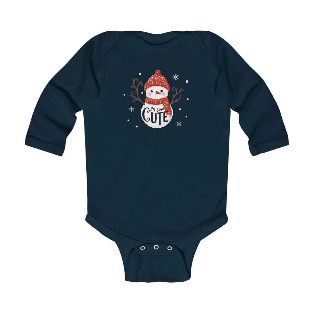 Snow Cute - Infant Long Sleeve Bodysuit