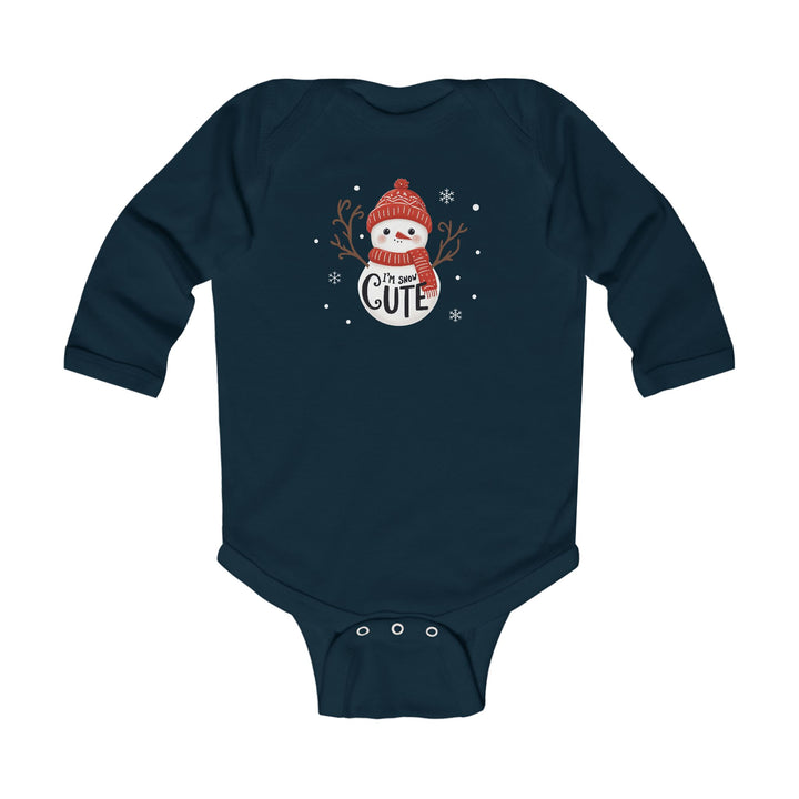 Snow Cute - Infant Long Sleeve Bodysuit