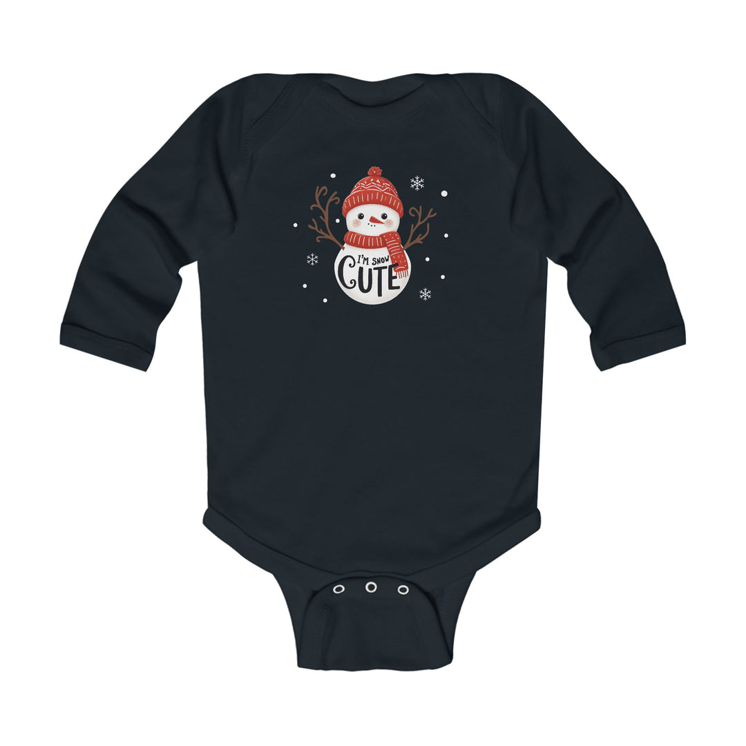 Snow Cute - Infant Long Sleeve Bodysuit