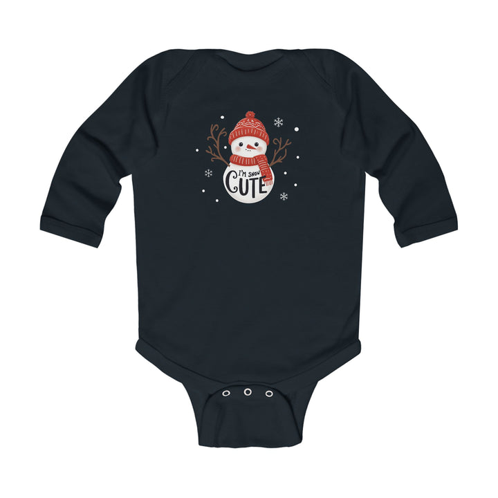 Snow Cute - Infant Long Sleeve Bodysuit