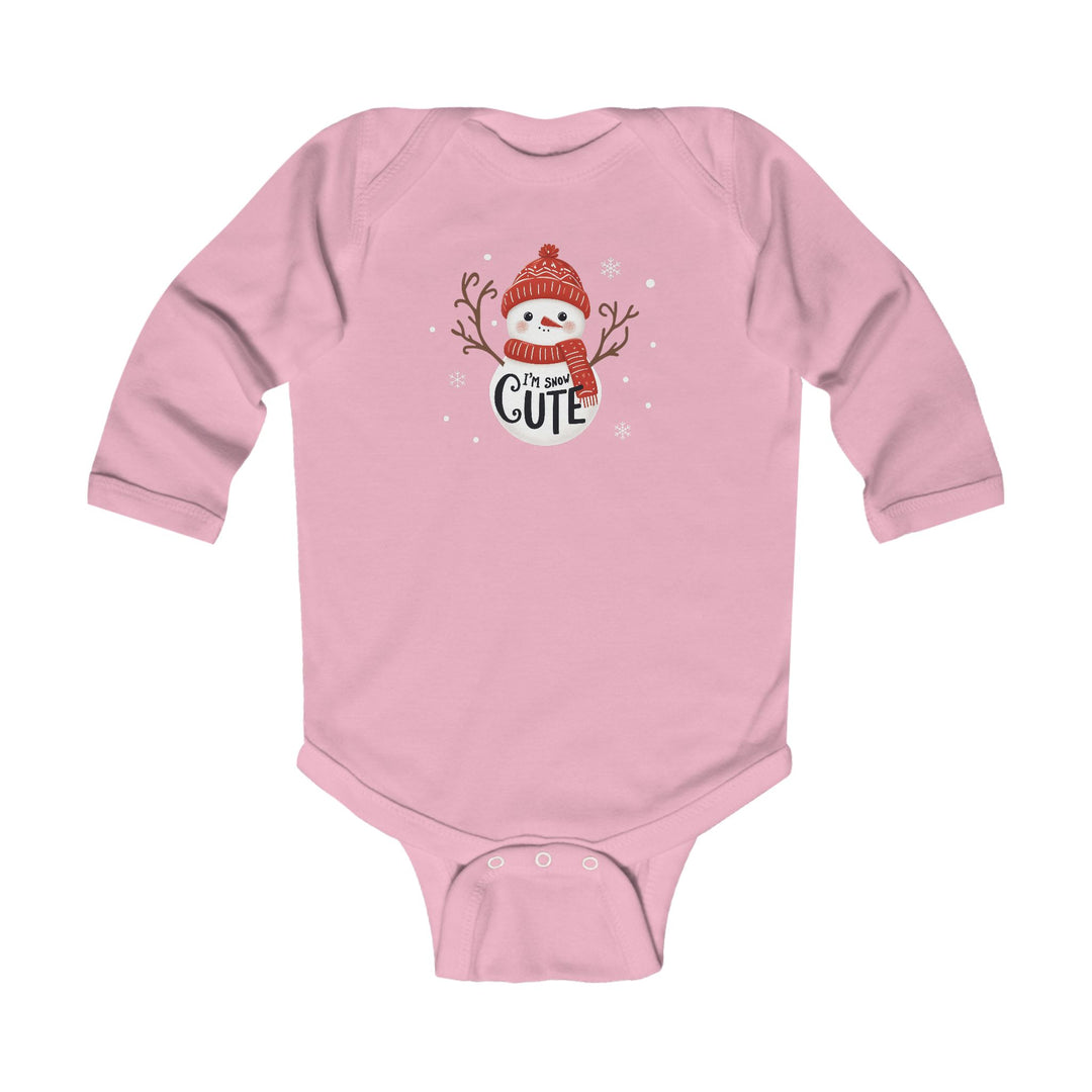 Snow Cute - Infant Long Sleeve Bodysuit