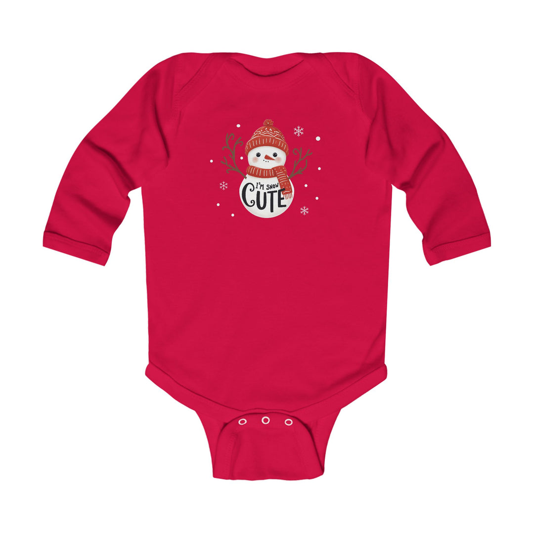 Snow Cute - Infant Long Sleeve Bodysuit