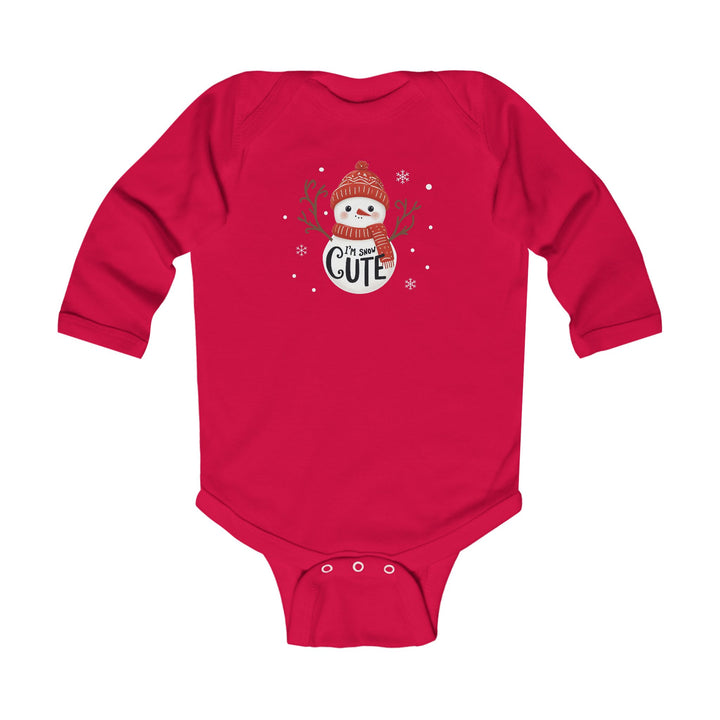 Snow Cute - Infant Long Sleeve Bodysuit