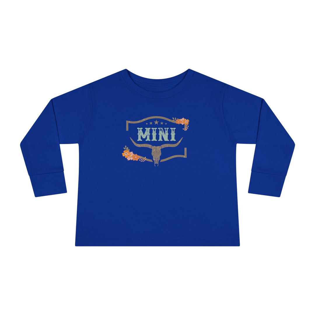 Skull Mini - Toddler Long Sleeve Tee