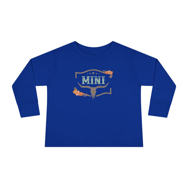 Skull Mini - Toddler Long Sleeve Tee