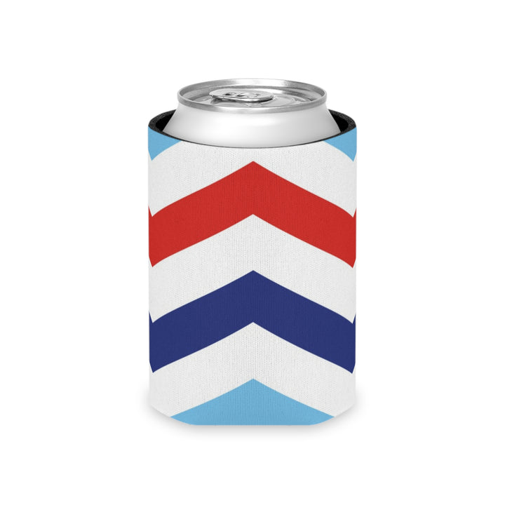 Patriotic Chevron - Can Cooler