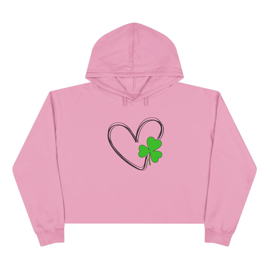 Heart & Clover - Crop Hoodie