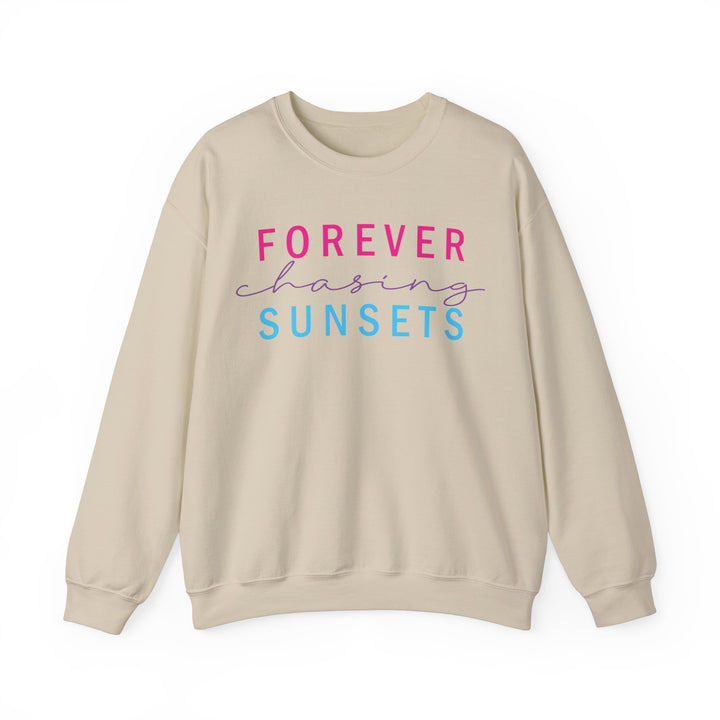 Forever Chasing Sunsets - Unisex Heavy Blend™ Crewneck Sweatshirt