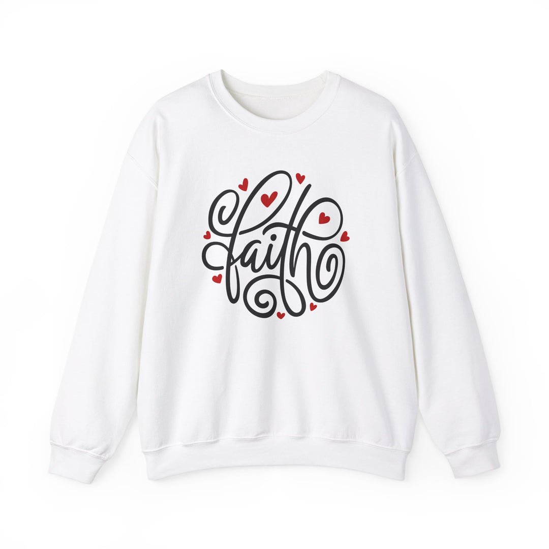 Faith Hearts - Unisex Heavy Blend™ Crewneck Sweatshirt