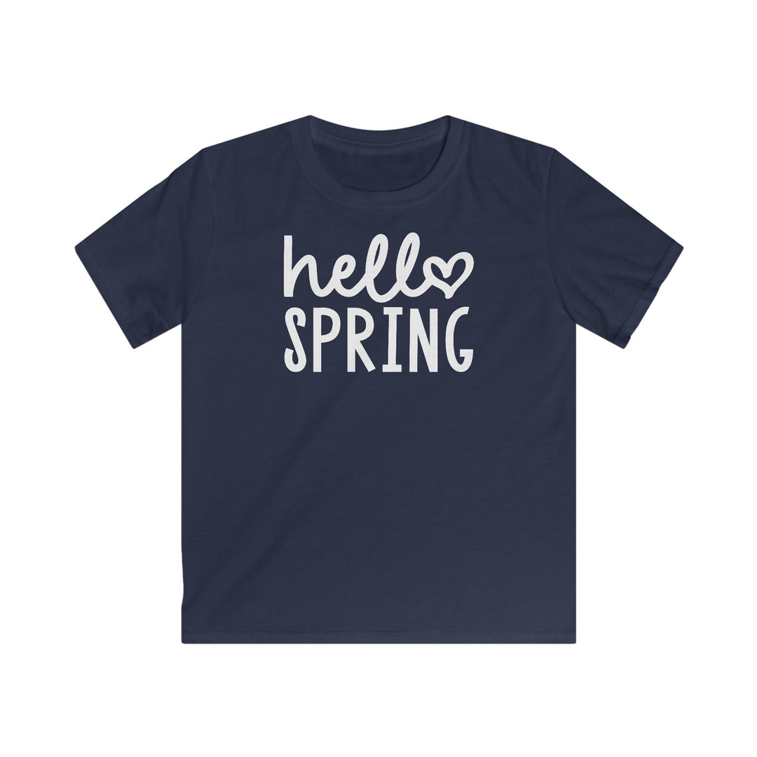 Hello Spring - Kids Softstyle Tee