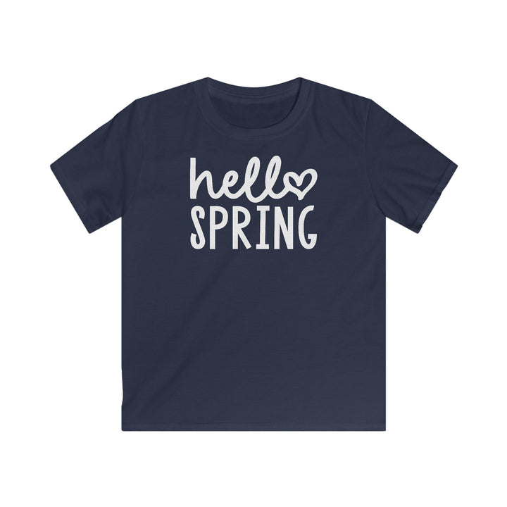 Hello Spring - Kids Softstyle Tee