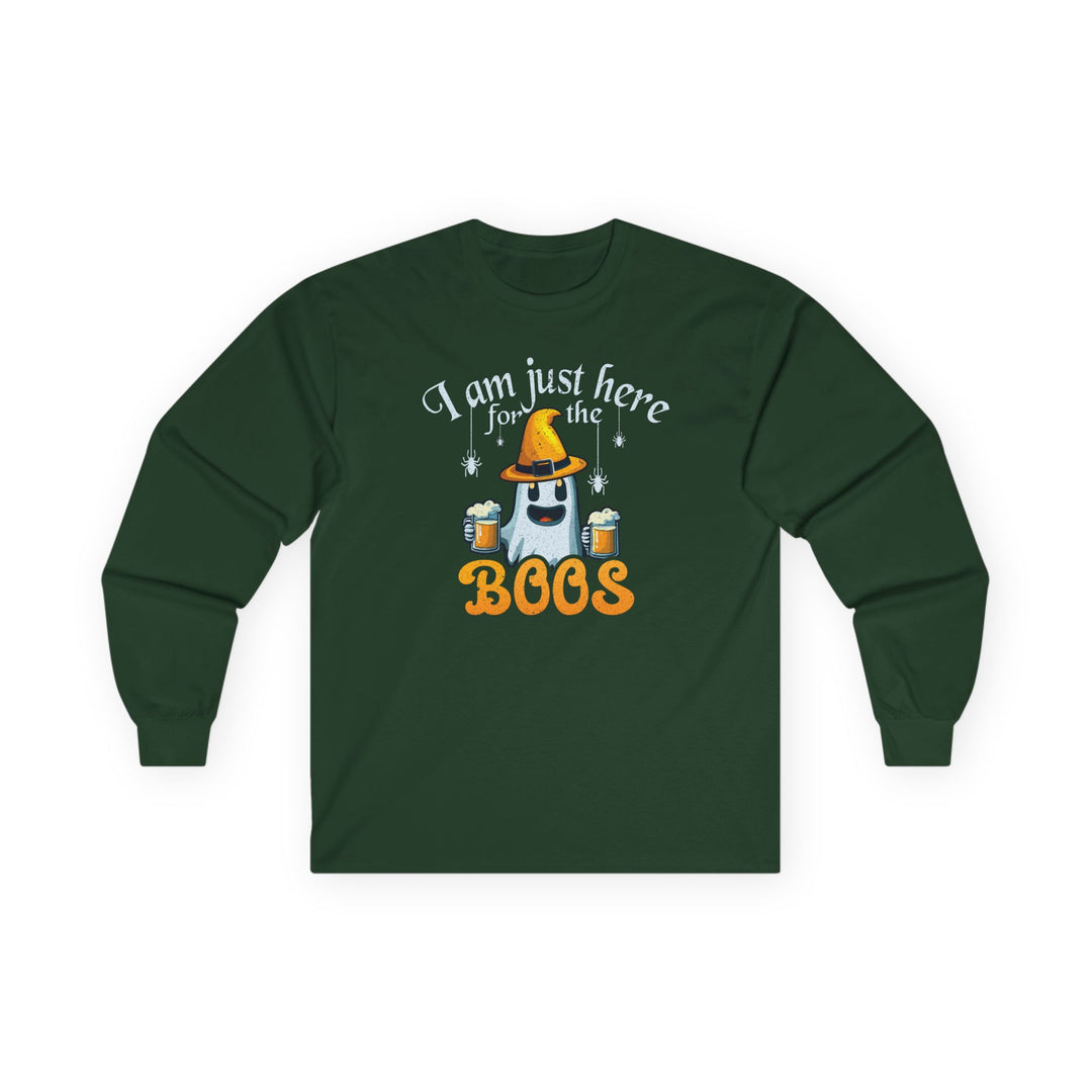 I'm Just Here For The Boos - Unisex Ultra Cotton Long Sleeve Tee
