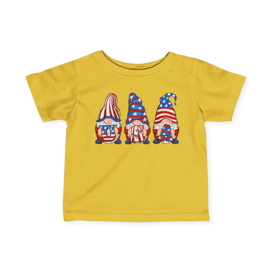 4th Of July Gnomes - Infant Fine Jersey Tee