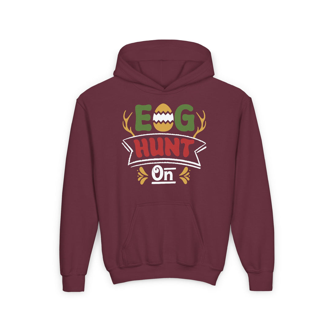 Egg Hunt - Youth Heavy Blend Hooded Sweatshirt