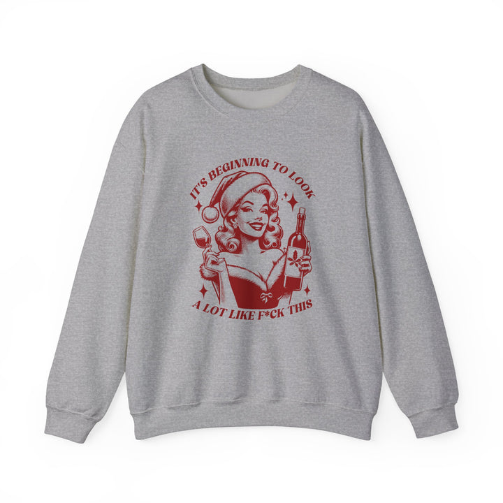 It's Beginning To Look - Unisex Heavy Blend™ Crewneck Sweatshirt