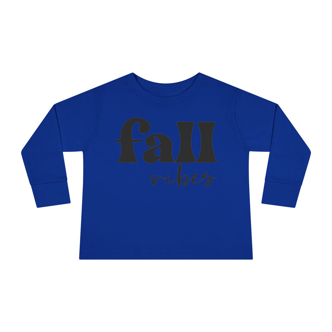 Fall Vibes - Toddler Long Sleeve Tee
