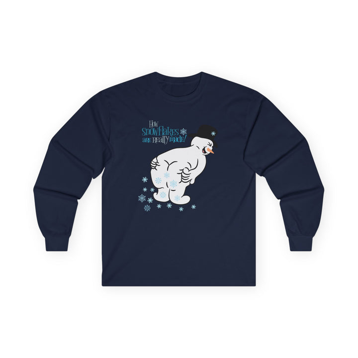 How Snowflakes Are Made - Unisex Ultra Cotton Long Sleeve Tee