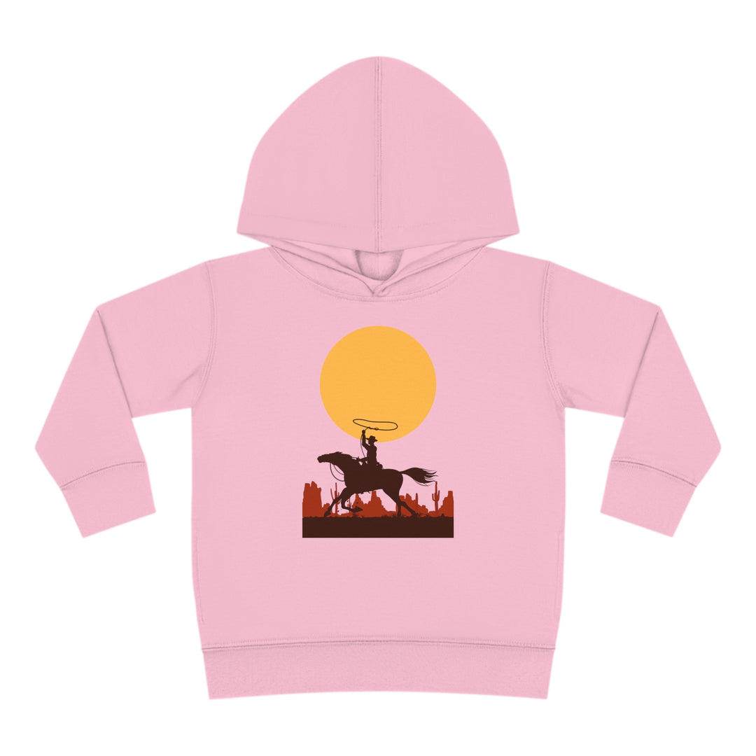 Roping The Moon - Toddler Pullover Fleece Hoodie