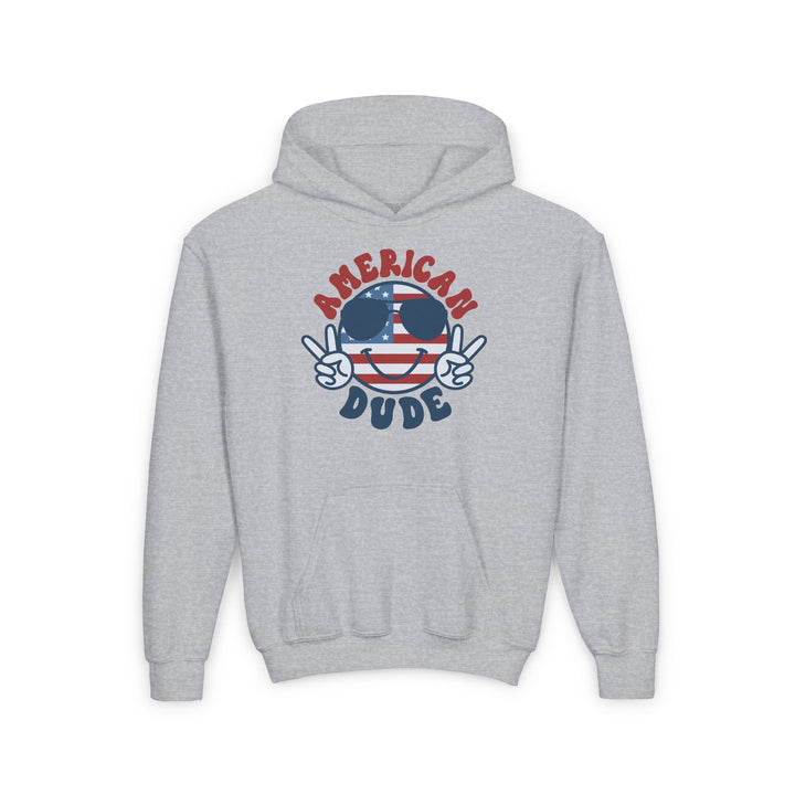 American Dude - Youth Heavy Blend Hooded Sweatshirt