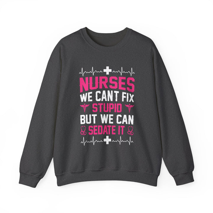 Can't Fix Stupid - Unisex Heavy Blend™ Crewneck Sweatshirt