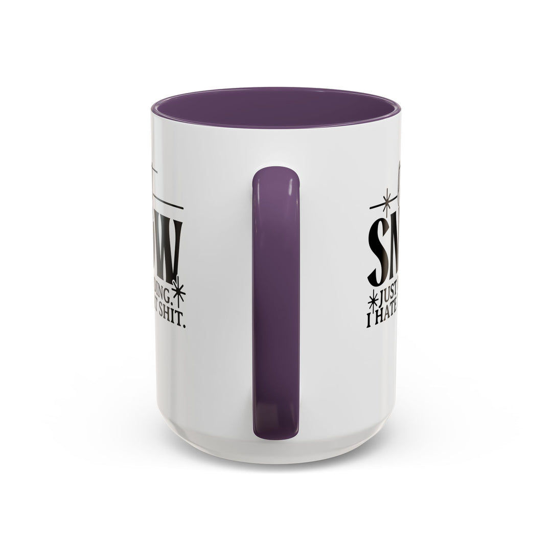 Let It Snow - Accent Coffee Mug (11, 15oz)