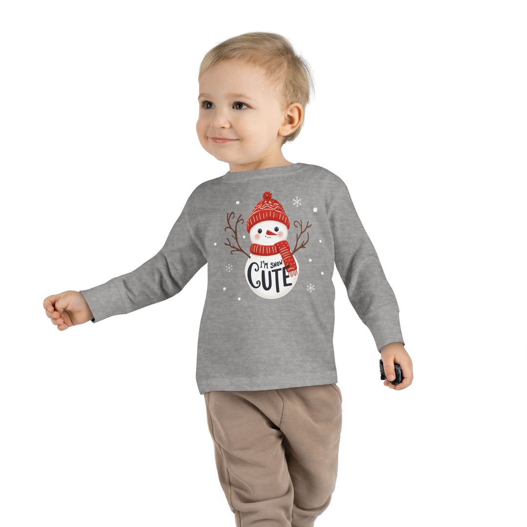 Snow Cute - Toddler Long Sleeve Tee