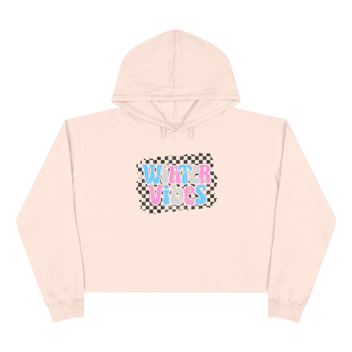 Winter Vibes - Crop Hoodie