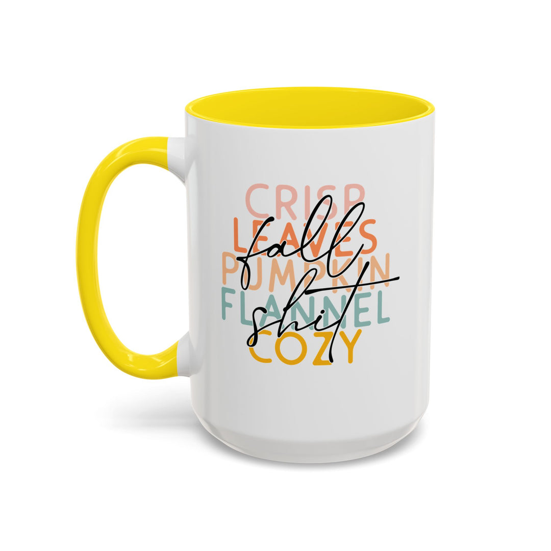 Fall Sh*t - Accent Coffee Mug (11, 15oz)