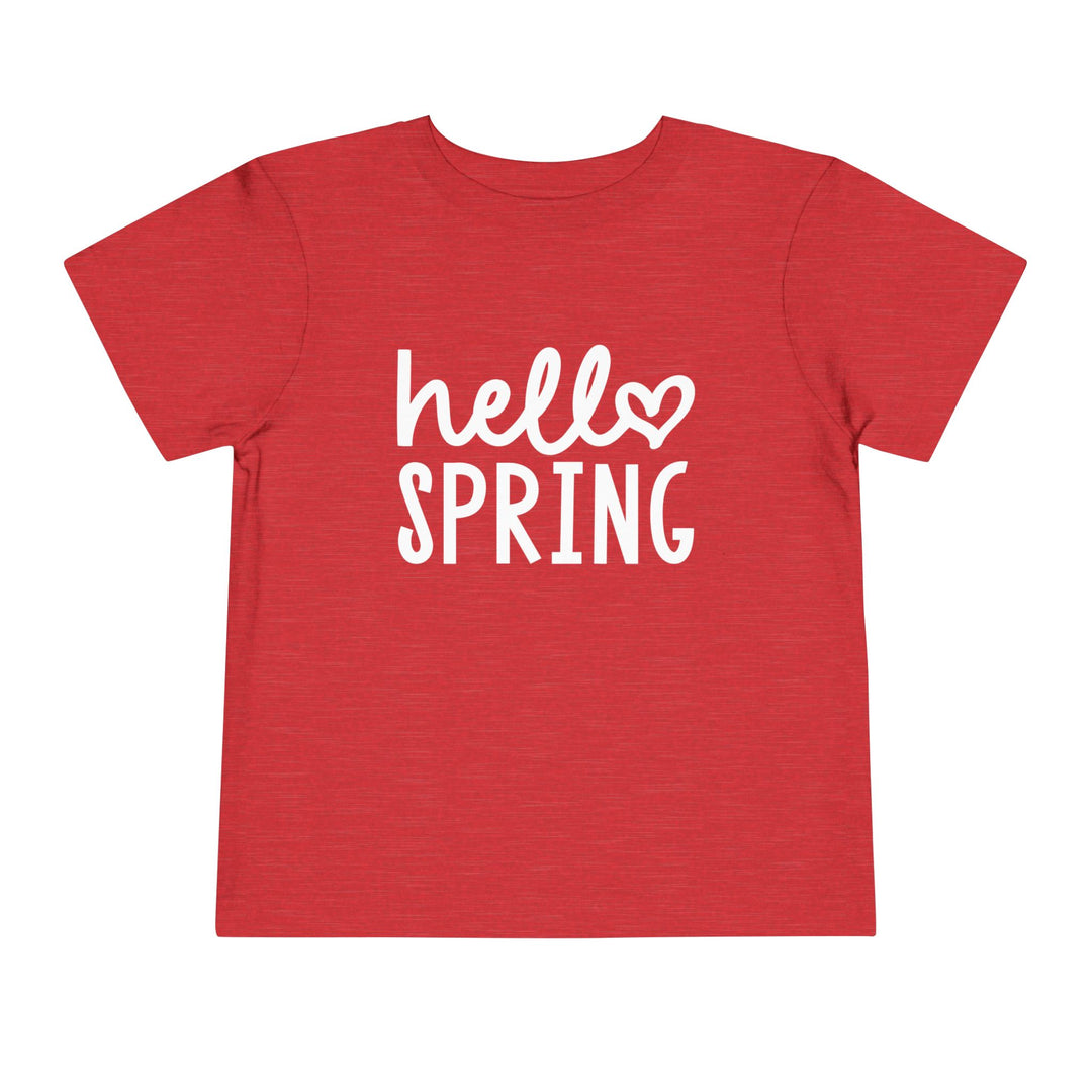 Hello Spring - Toddler Short Sleeve Tee