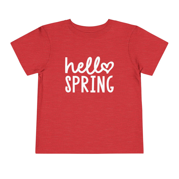 Hello Spring - Toddler Short Sleeve Tee