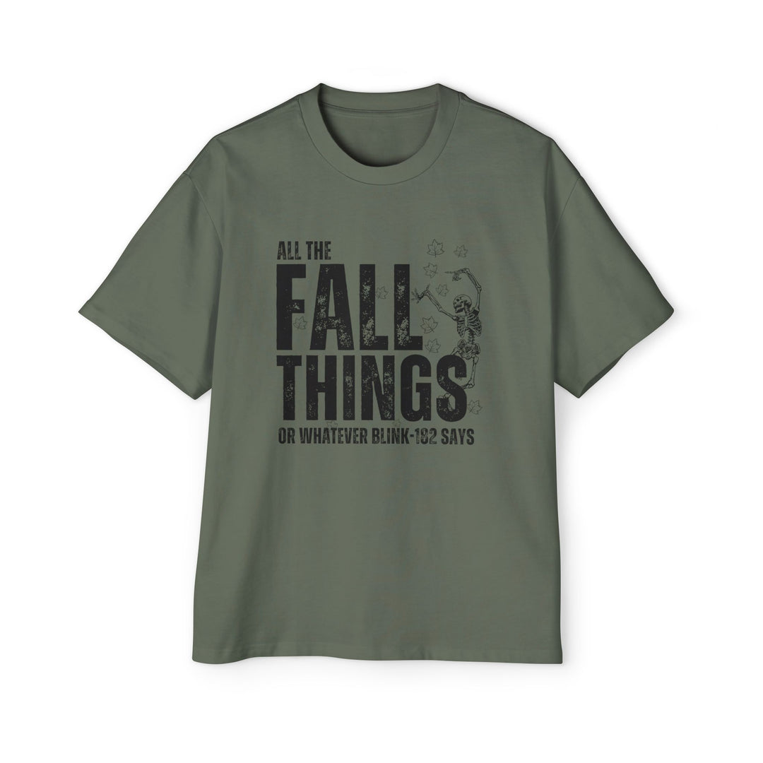 All The Fall Things - Men's Heavy Oversized Tee