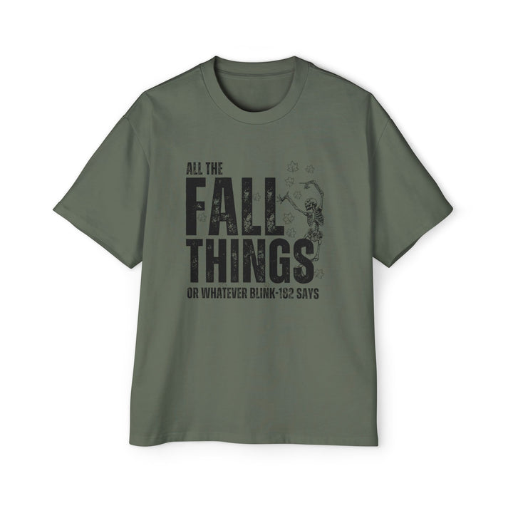 All The Fall Things - Men's Heavy Oversized Tee