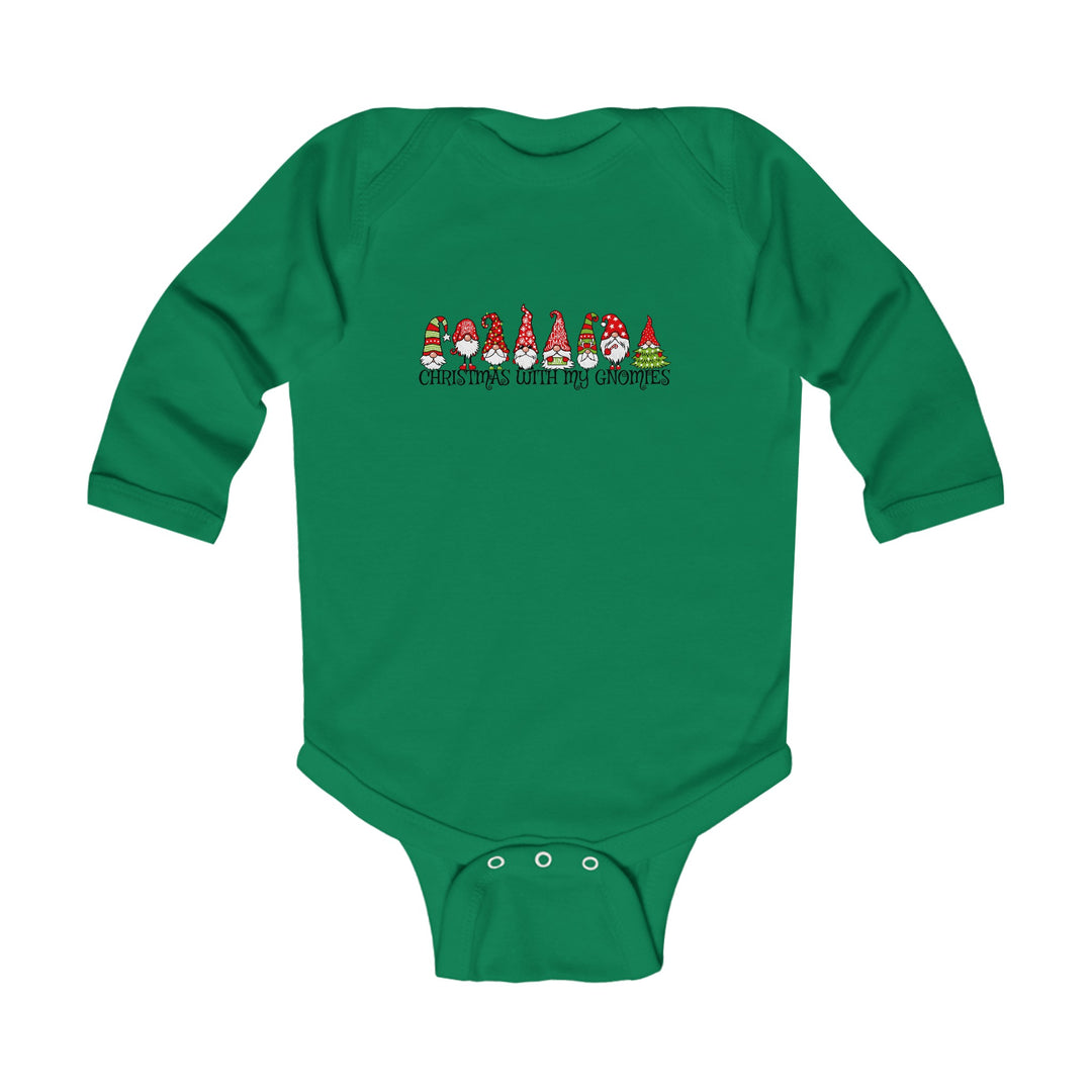 Christmas With My Gnomies - Infant Long Sleeve Bodysuit