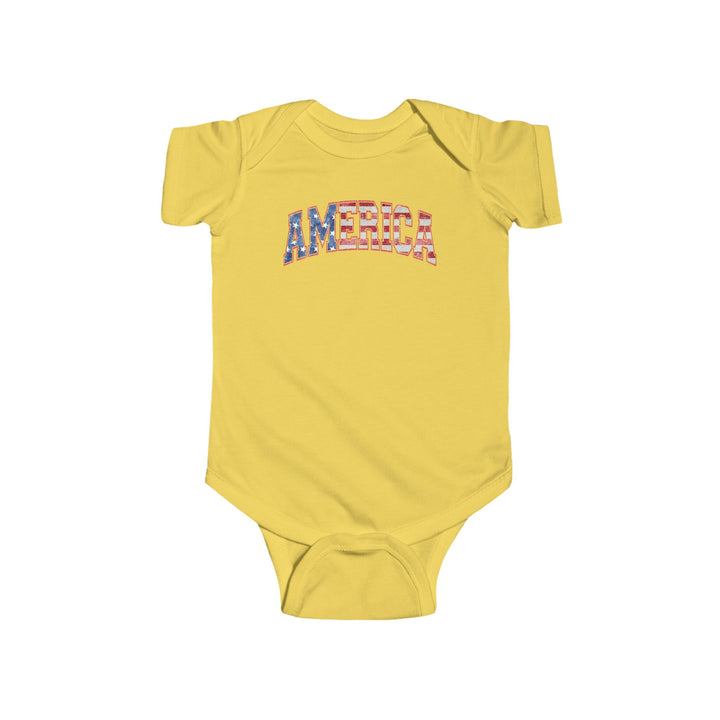 America - Infant Fine Jersey Bodysuit