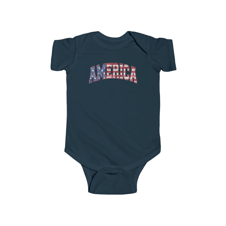 America - Infant Fine Jersey Bodysuit