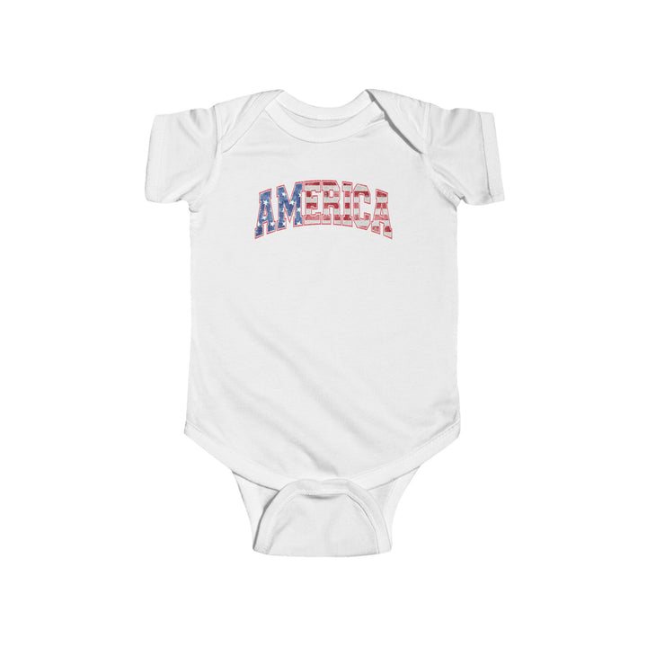 America - Infant Fine Jersey Bodysuit