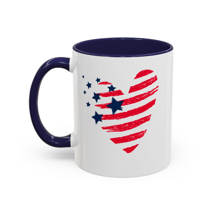 American Heart - Accent Coffee Mug (11, 15oz)