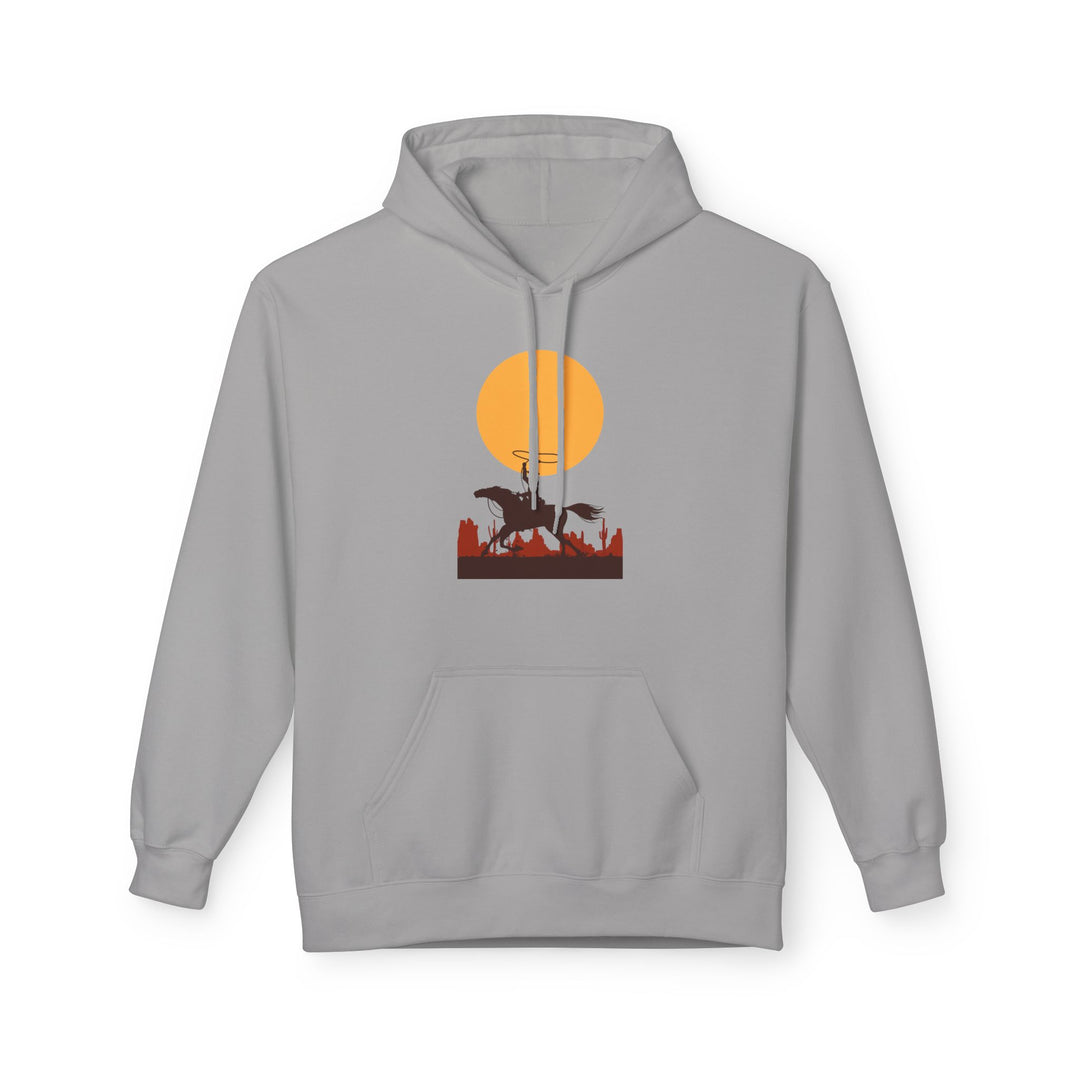 Roping The Moon - Unisex Midweight Softstyle Fleece Hoodie