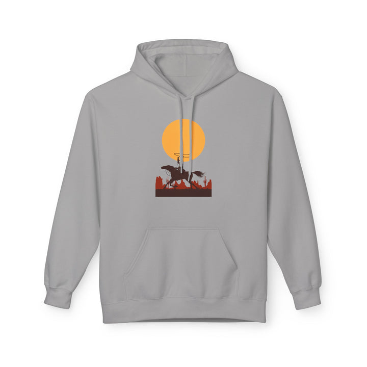 Roping The Moon - Unisex Midweight Softstyle Fleece Hoodie