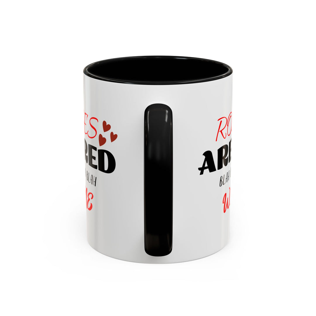 Blah Blah Blah Wine - Accent Coffee Mug (11, 15oz)