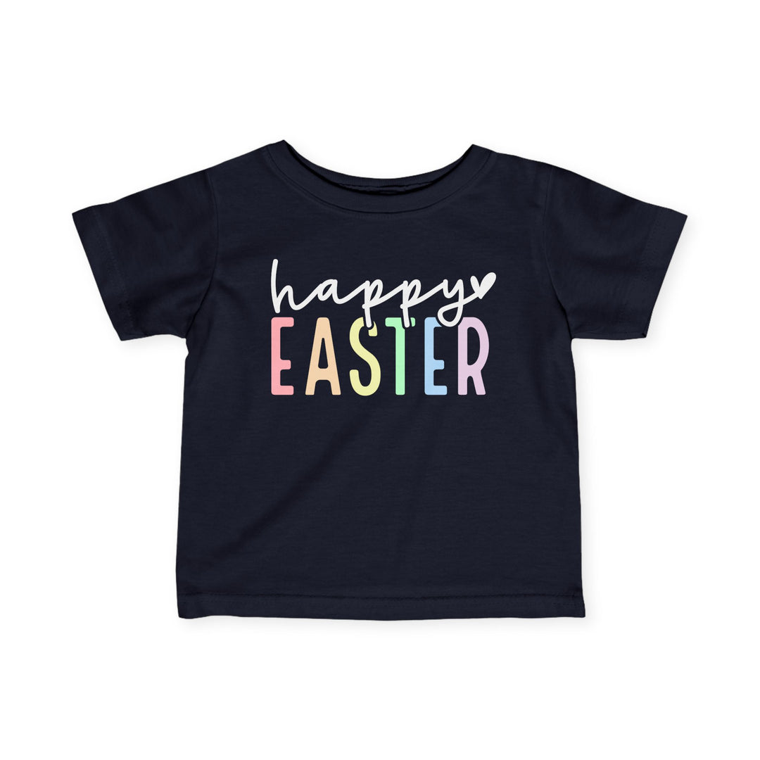 Pastel Happy Easter - Infant Fine Jersey Tee