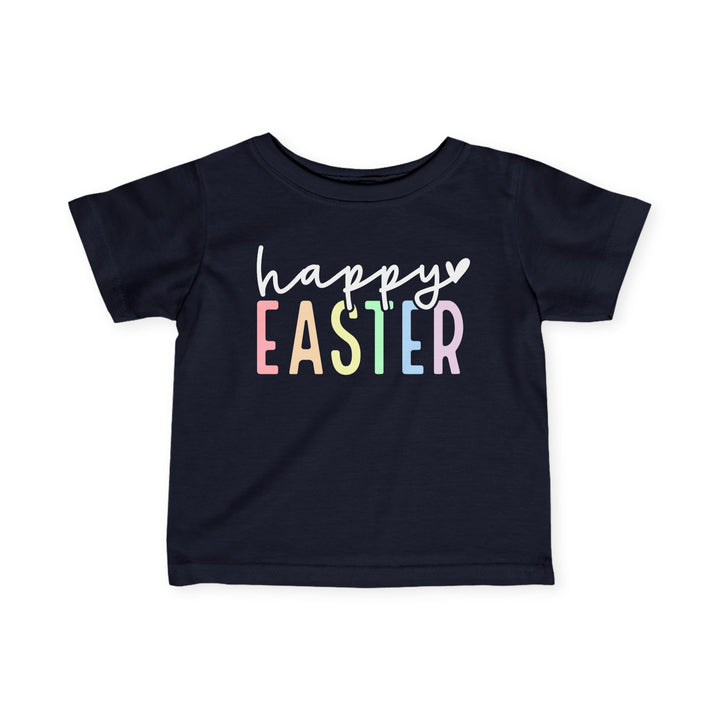 Pastel Happy Easter - Infant Fine Jersey Tee