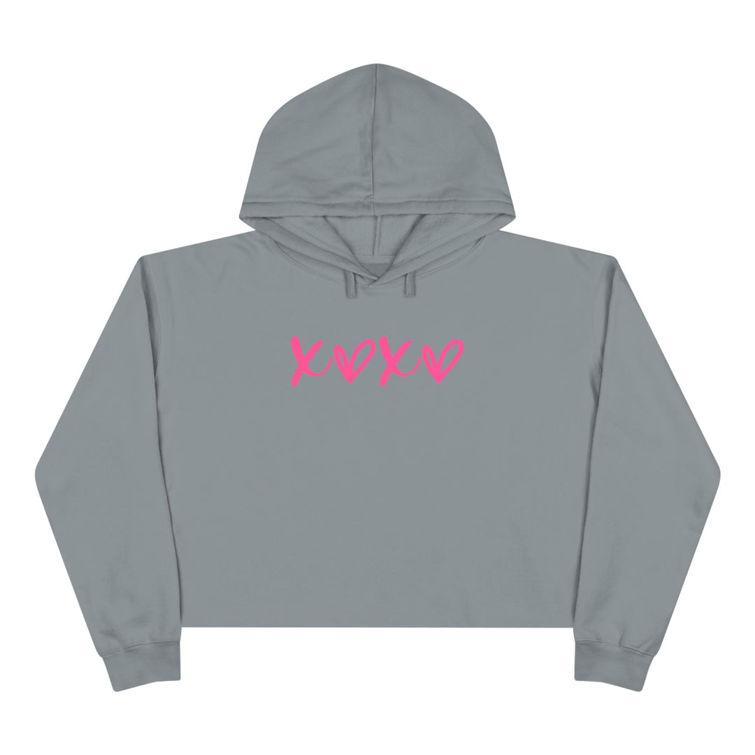 XOXO - Crop Hoodie