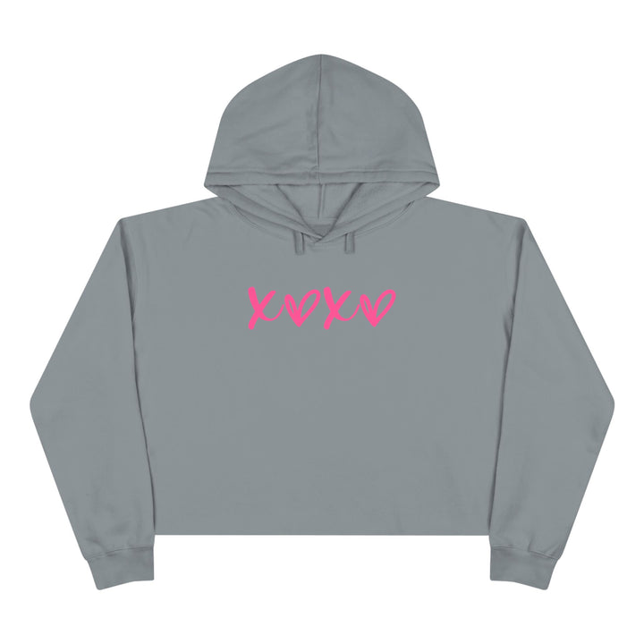 XOXO - Crop Hoodie