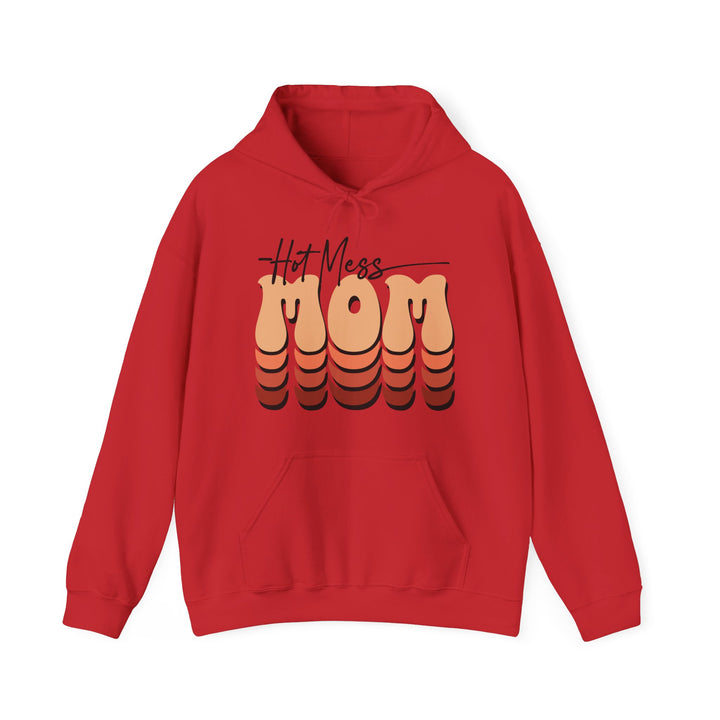 Hot Mess Mom - Unisex Heavy Blend™ Hooded Sweatshirt