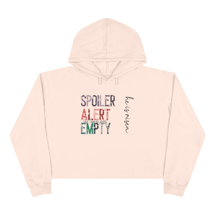 Spoiler Alert - Crop Hoodie