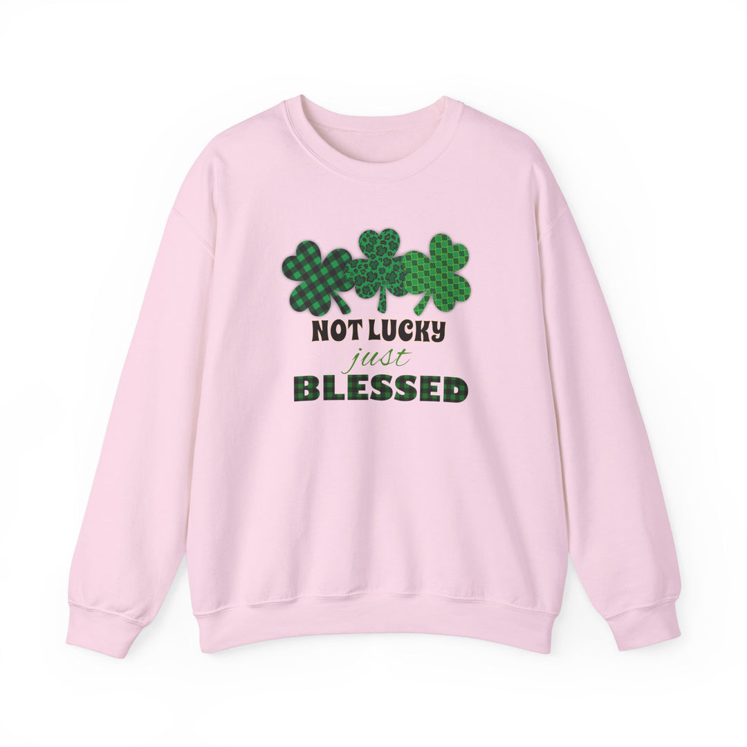 Not Lucky Just Blessed - Unisex Heavy Blend™ Crewneck Sweatshirt