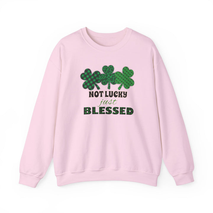 Not Lucky Just Blessed - Unisex Heavy Blend™ Crewneck Sweatshirt