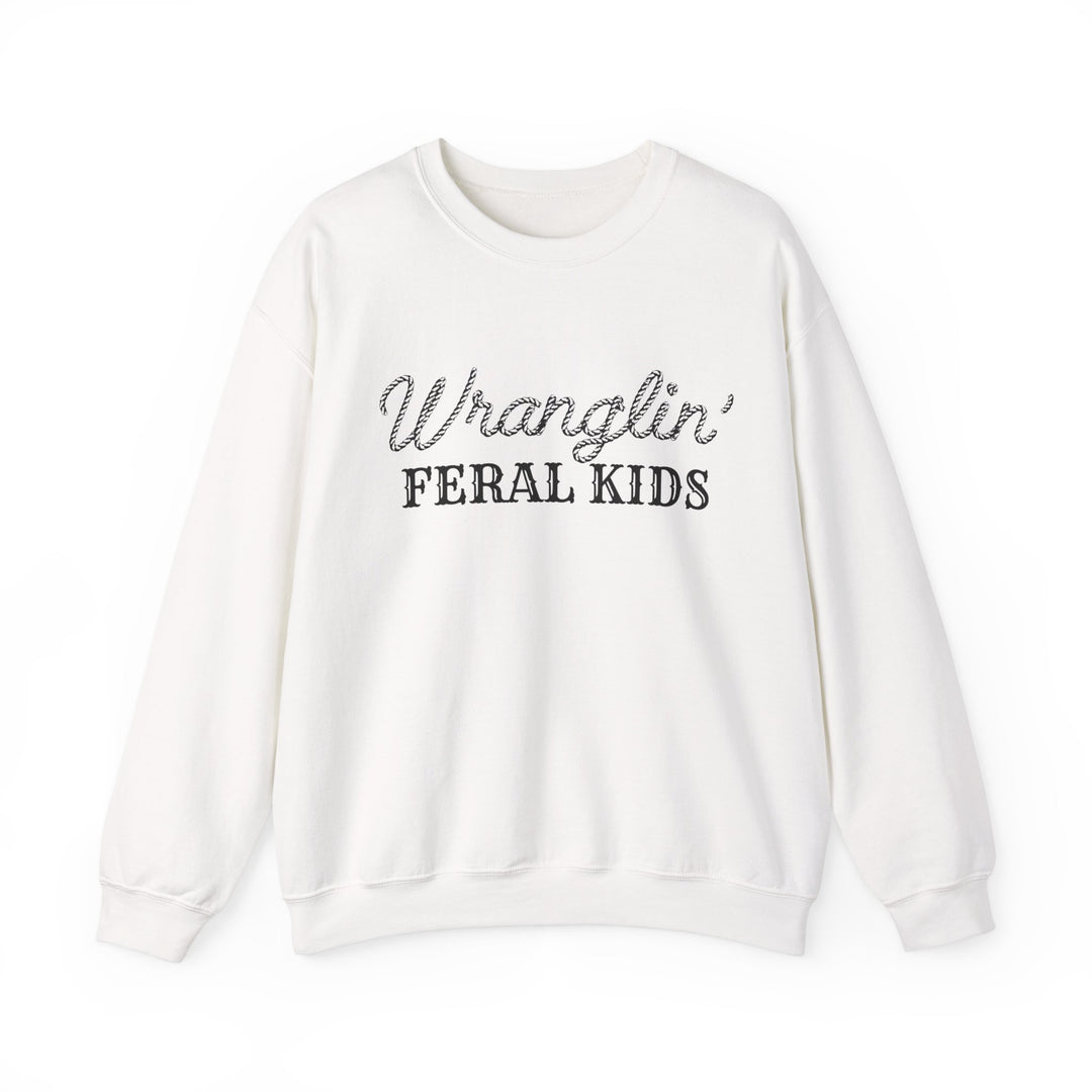 Wranglin Feral Kids - Unisex Heavy Blend™ Crewneck Sweatshirt