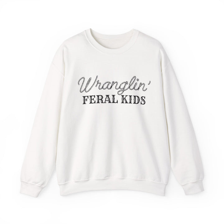 Wranglin Feral Kids - Unisex Heavy Blend™ Crewneck Sweatshirt